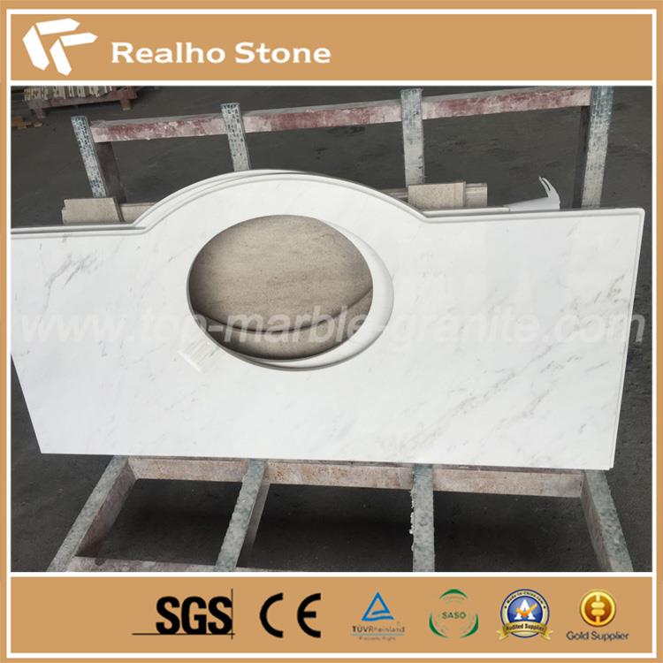 White Marble Vanity Top