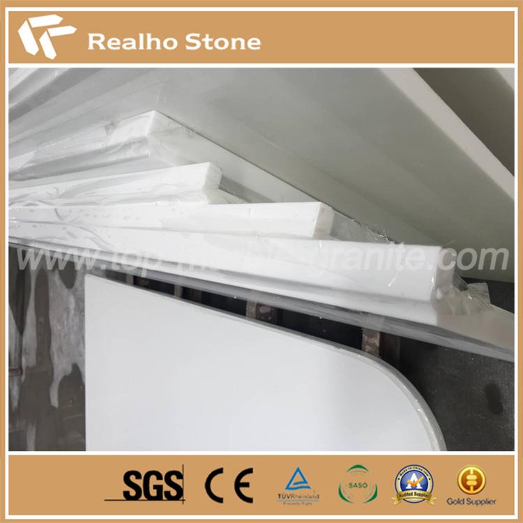 White Marble Bathroom Tops