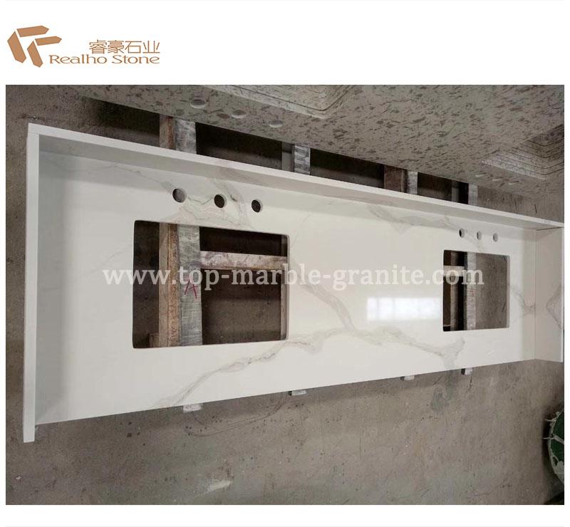 commercial bathroom countertop