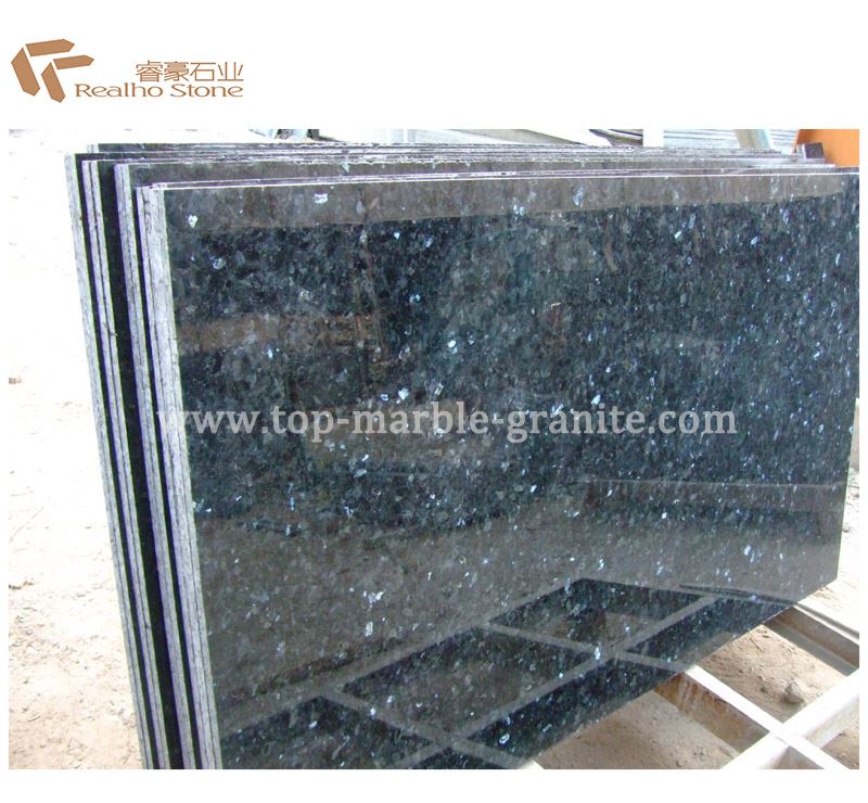Blue Pearl Granite Countertop in Factory