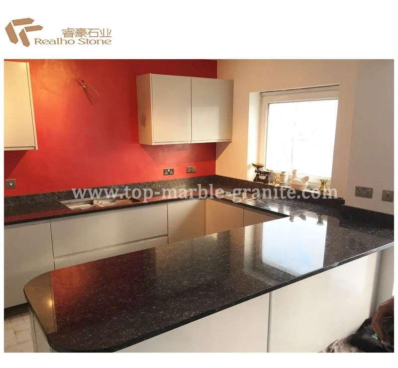Blue Granite Countertop for Morden Kitchen