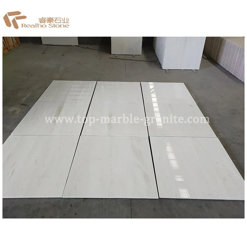New Ariston White Marble Floor Tiles