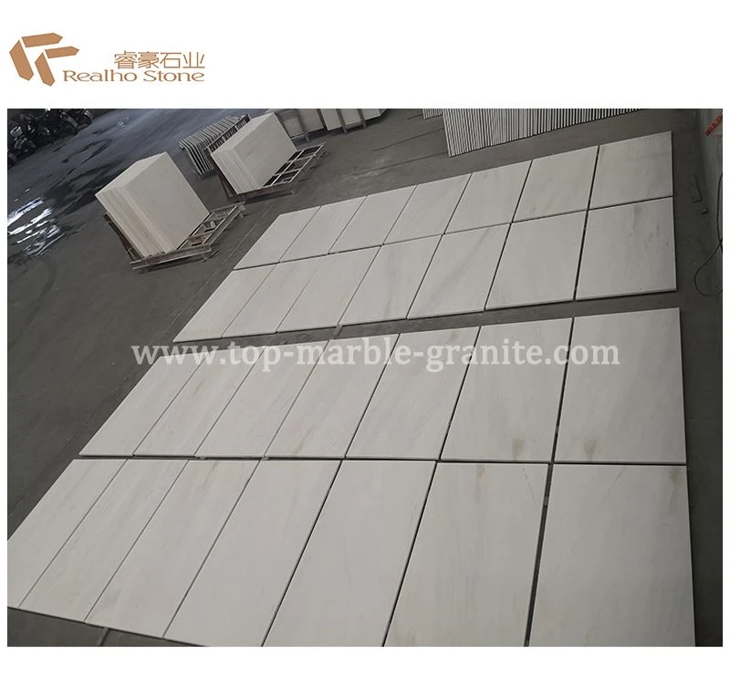 White Marble Flooring Tiles for Hotel Lobby