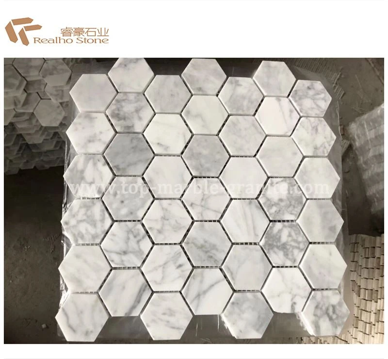 marble hexagon tile
