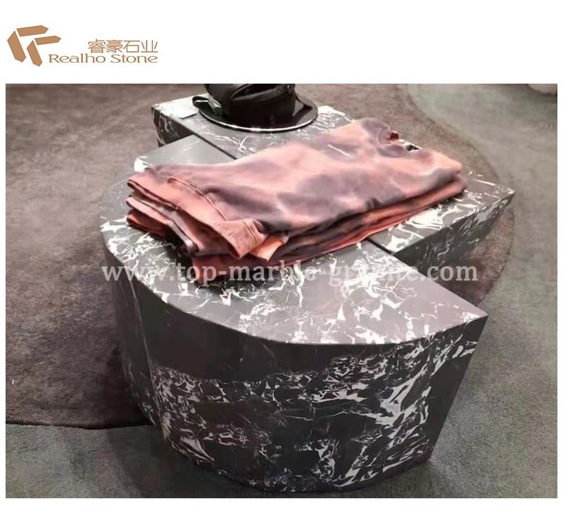 black white marble