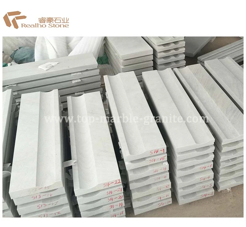 White sandstone wall tile