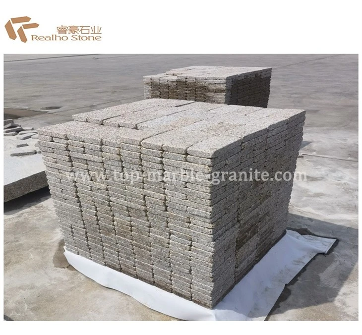 granite tumbled cream