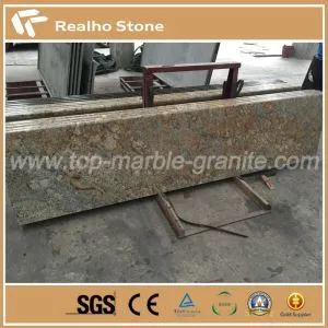 Afrikansk Bordeaux Prefab Granit Køkkenbord