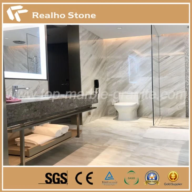 Bianco Wood Marble Floor Tiles