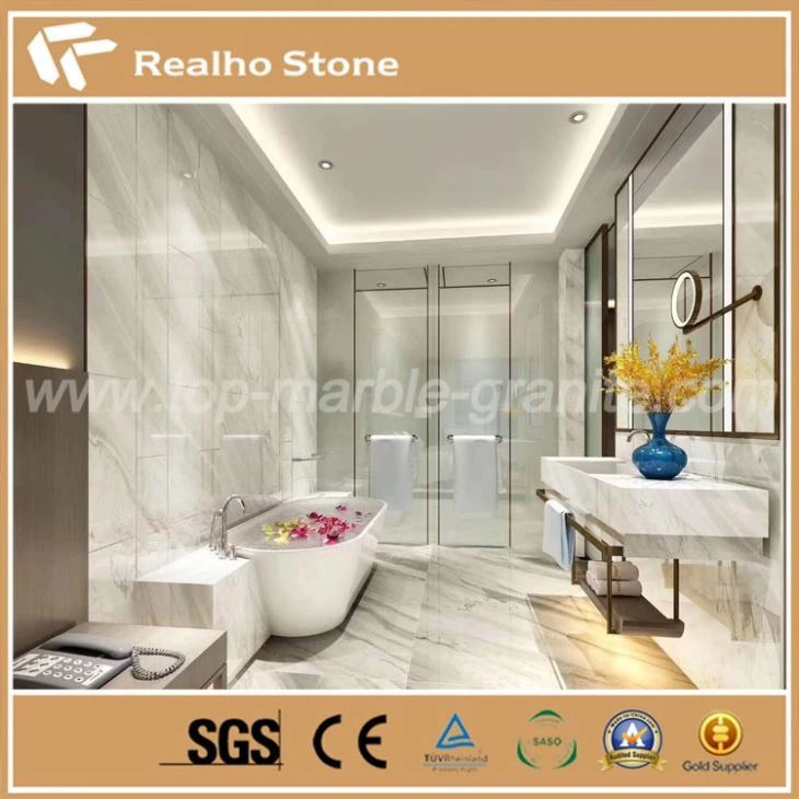 Bianco Wood Marble Floor Tiles