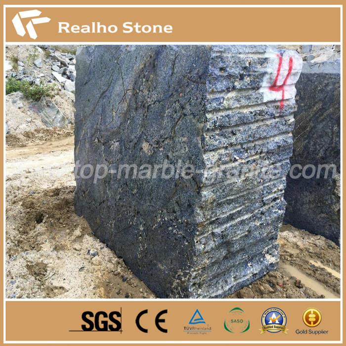 Luxury Brazilian Blue Azul Bahia Granite Slab For Sales