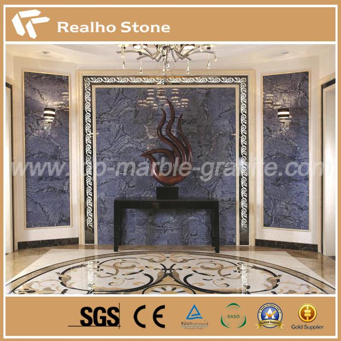 Luxury Brazilian Blue Azul Bahia Granite Slab For Sales