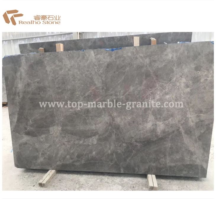 New Dark Grey Marble Slabs for Wall Cladding Tiles