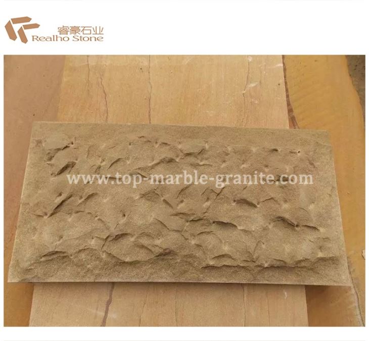 Beige Sandstone With Chiselled