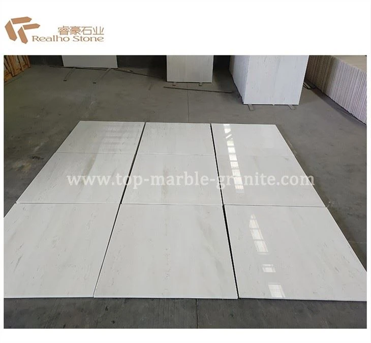 New Ariston White Marble Floor Tiles
