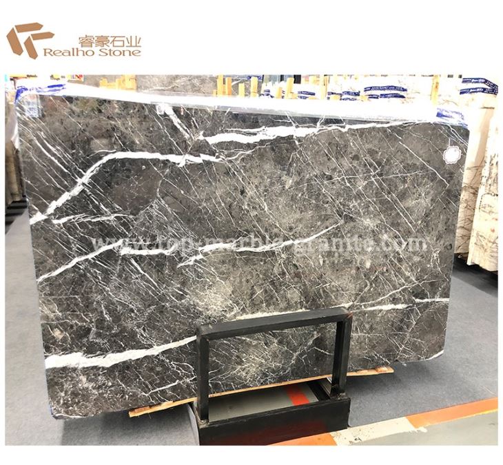 Elvis Grey Marble Slabs for Floor Tiles