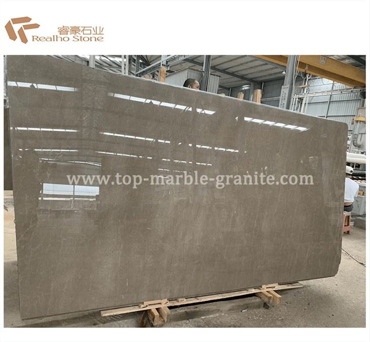 Santorini Grey Marble Slab Polished