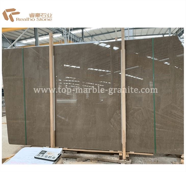 Santorini Grey Marble Slab Polished