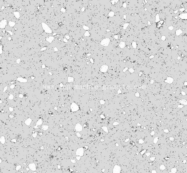 Grey terrazzo slab