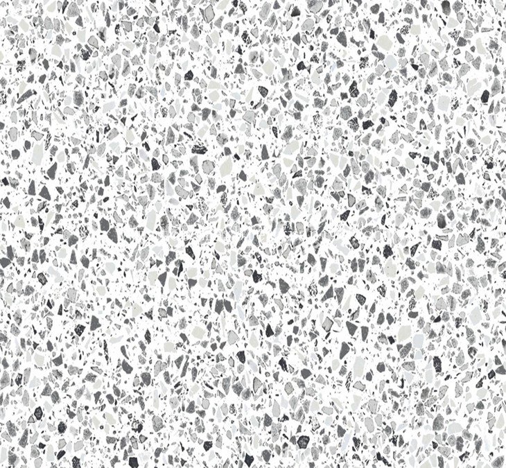 Grey terrazzo