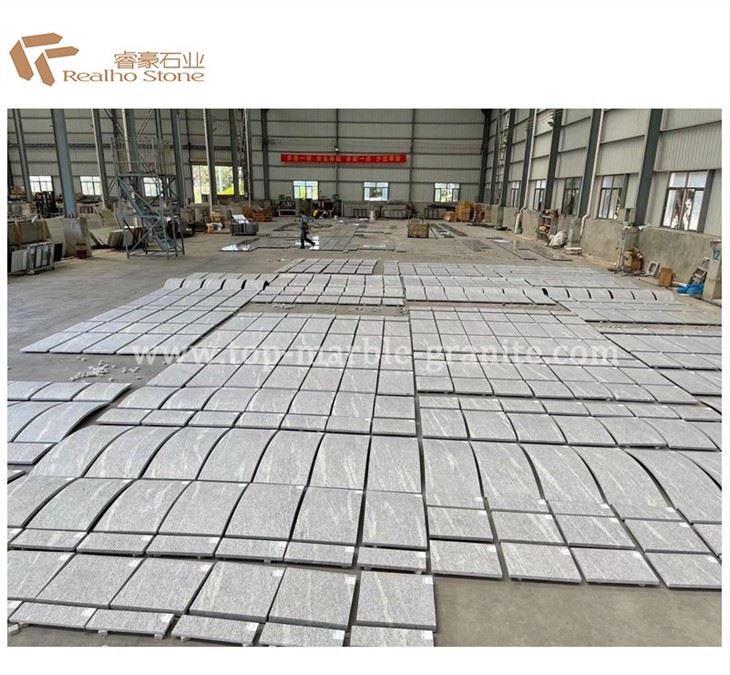 light grey california granite