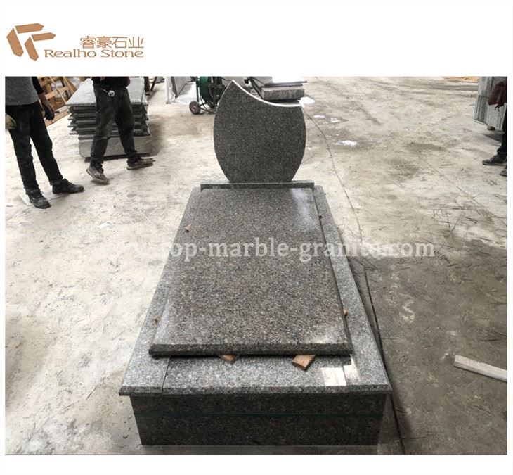 Poleret Kina G636 Pink Granit Gravsten