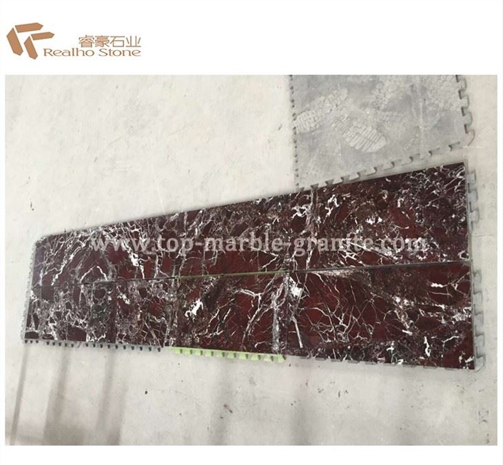 rosso levanto purple marble