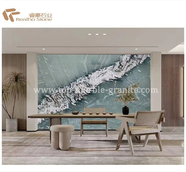 Green Marble Flooring Design