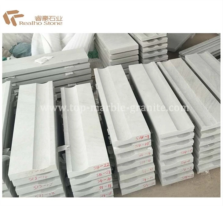White sandstone wall tile
